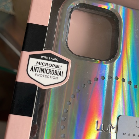 LuMee x Paris Hilton iPhone 12 Pro Max lighted/selfie case - Picture 2 of 3